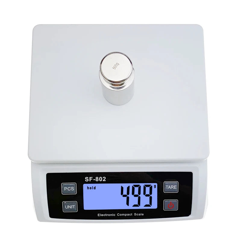 30kg/1g Electric Digital Kitchen Scale – Precision LCD Food Scale & Electronic Balance