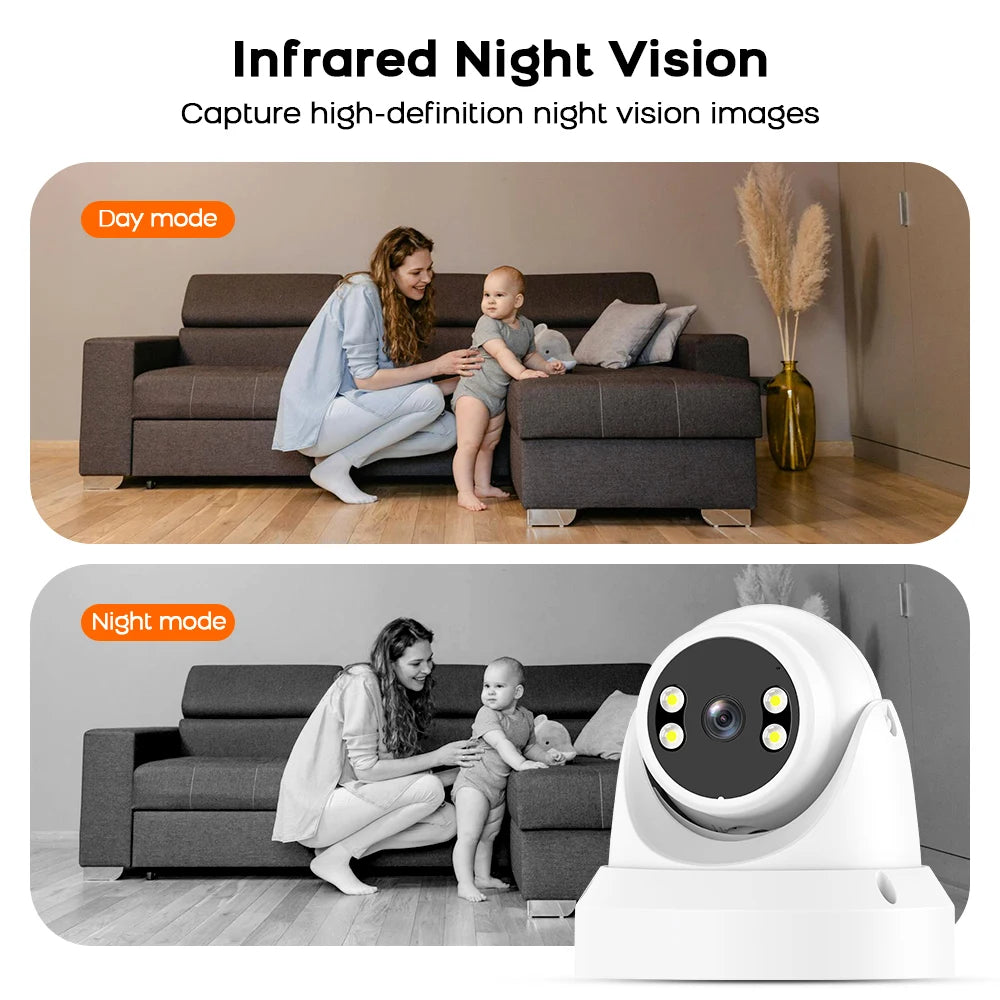 PGST 3MP HD Tuya PTZ WiFi Security Camera – 2-Way Audio, Night Vision, Humanoid Tracking, Waterproof