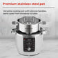 10-in-1 Wi-Fi Smart Pressure Cooker – Slow Cooker, Rice Steamer, Sauté, Yogurt, Sous Vide, and More with NutriBoost Technology