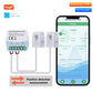Tuya WiFi Smart Energy Meter – Bidirectional 2-Channel with Current Transformer Clamp, App Monitoring, 80A 110V/240V