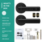 Viladepot Smart Lock – Fingerprint, App Control, Passcode & Touchscreen Keypad