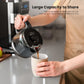 10-Cup Drip Coffee Maker with Built-in Grinder – Programmable Grind & Brew, Smart LED Touchscreen, 24H Timer
