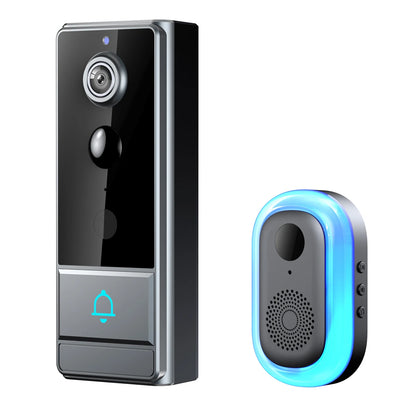 Wireless WiFi Video Doorbell – Night Vision, 2-Way Audio, Live Video & Notifications