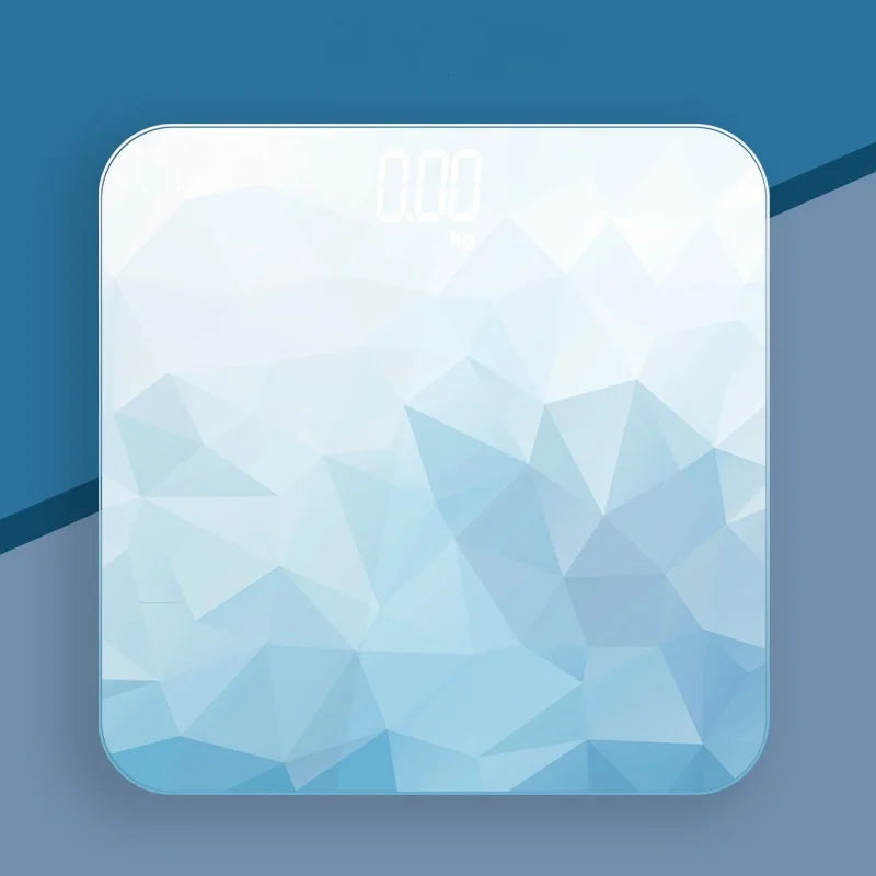 Digital Bathroom Scale – 7 Styles, Intelligent LCD Display, High-Strength, Temperature & Weight Management Features