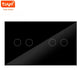Shawader Tuya WiFi Smart Wall Light Switch – Touch Glass Panel, 4/5/6 Gang, Alexa & Google Home