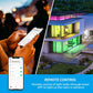 Smart WiFi LED A19 Bulb – RGBCW Color Changing, Dimmable, Compatible with Alexa & Google Home