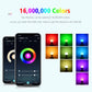 WiFi Matter Smart RGB LED Bulb – E26, Works with Tuya, Alexa, Google Home, Apple HomeKit & Siri