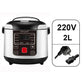 2L Smart Electric Rice Cooker – Intelligent Automatic Multicooker with Keep-Warm Function